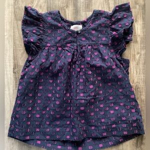 Xirena woman’s ruffle sleeve top size xs